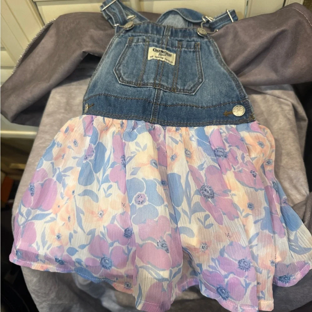 OshKosh B'gosh‎ White Baby Dress 12-18 months